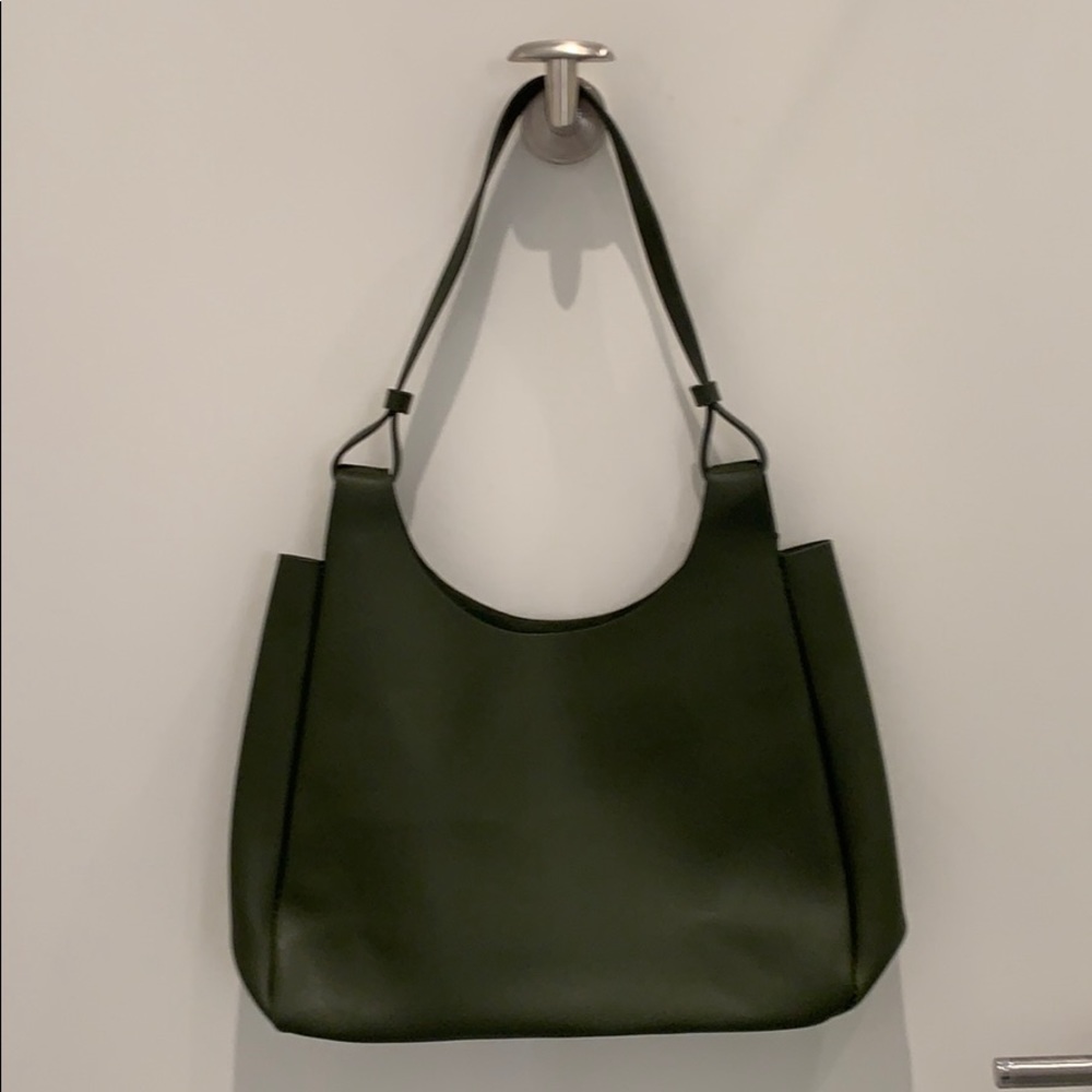 Neiman Marcus Green Tote